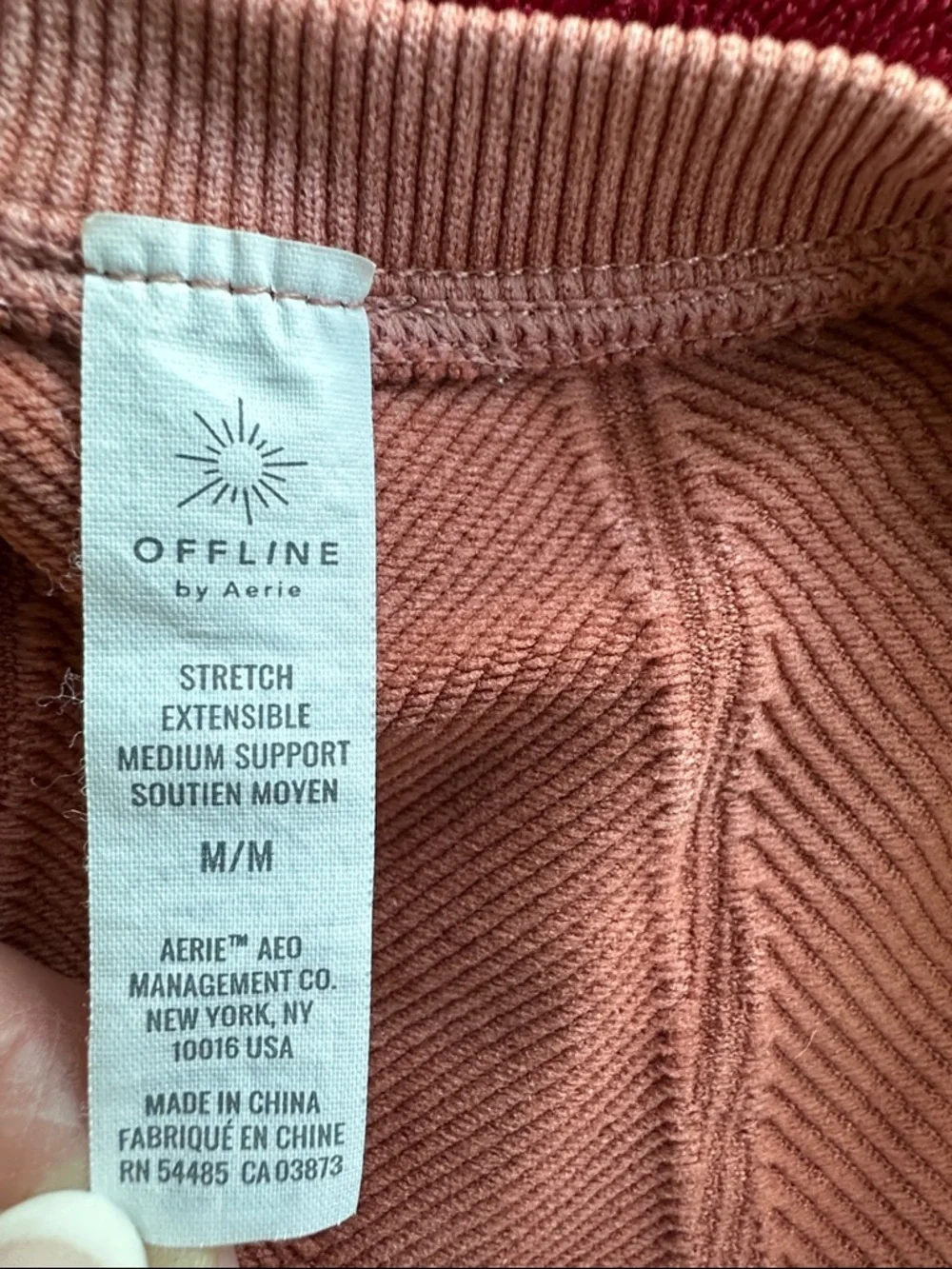 Aerie Offline Ribbed Sports Bra - Picture 6 of 9